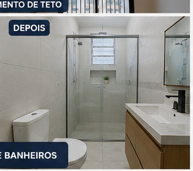 Depois — Azulejos e Banheiros