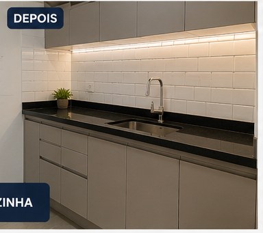 Depois — Cozinha